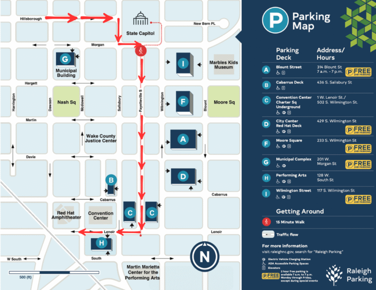 City of Raleigh Parking Decks