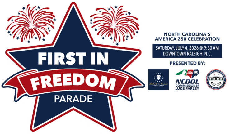 First in Freedom Parade